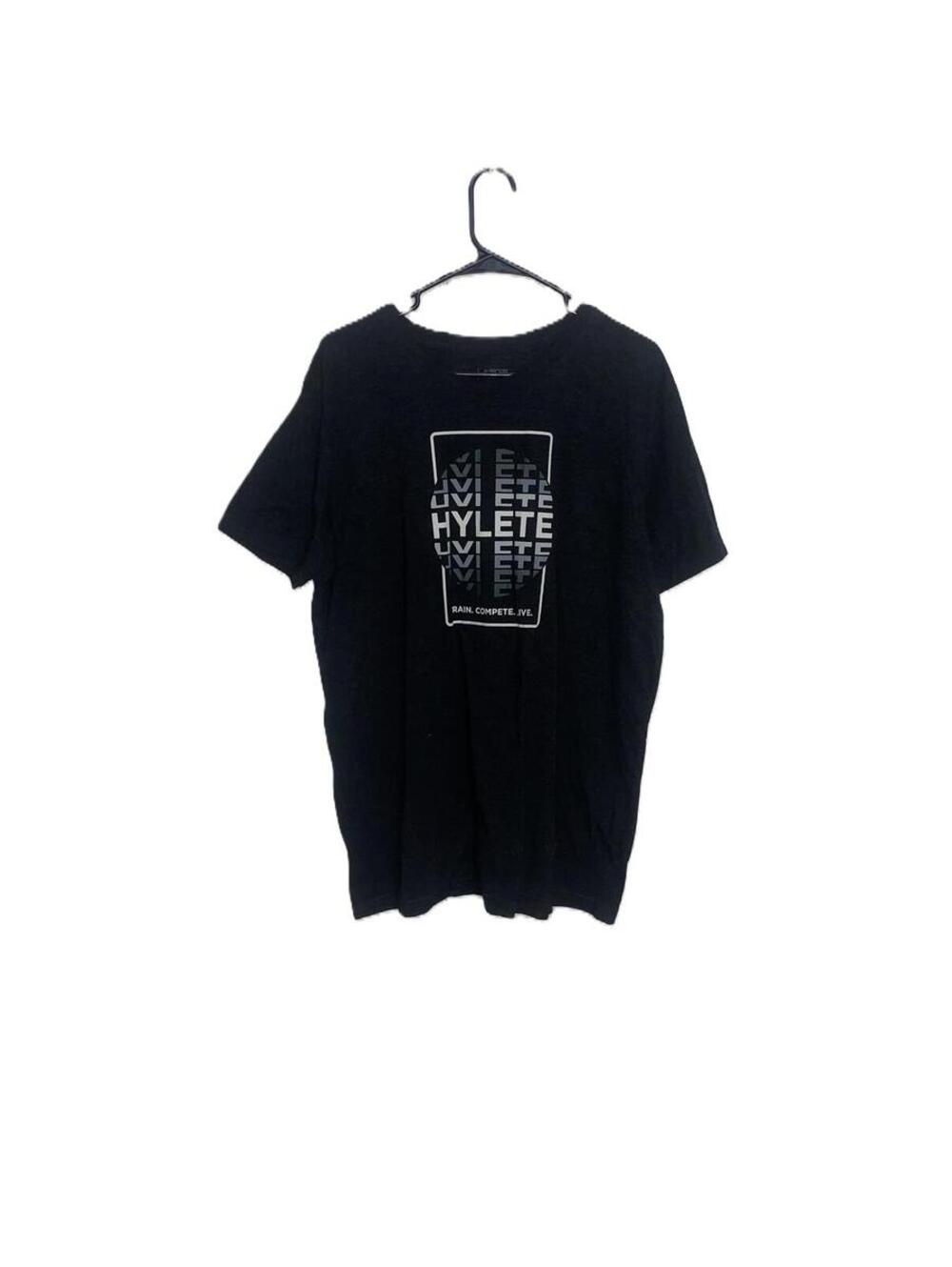 Hylete Black Graphic Athletic Tee XL Gym Workout Training Shirt Men